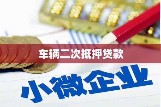 镇康车辆二次抵押贷款