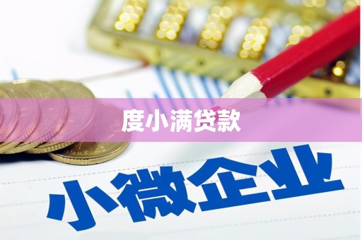 镇康度小满贷款