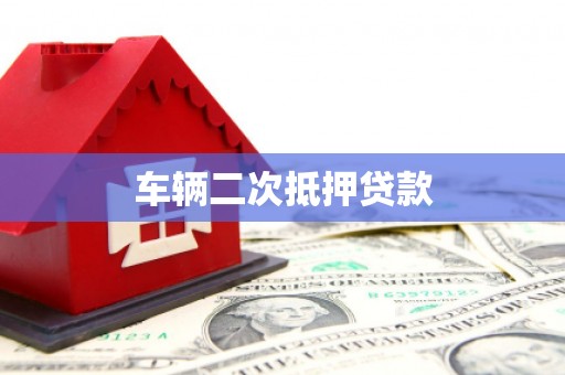 镇康车辆二次抵押贷款