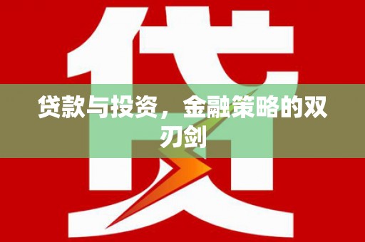 镇康贷款与投资，金融策略的双刃剑
