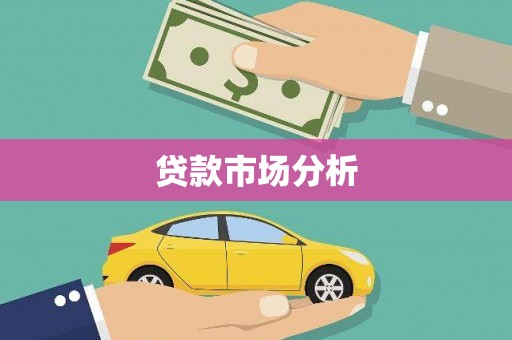 镇康贷款市场分析