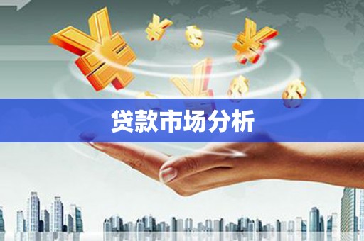 镇康贷款市场分析