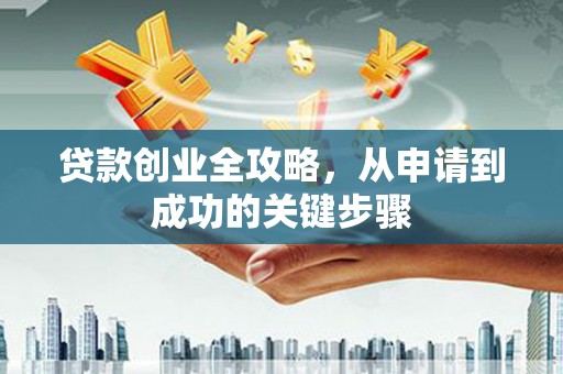 镇康贷款创业全攻略，从申请到成功的关键步骤