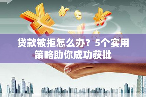 镇康贷款被拒怎么办？5个实用策略助你成功获批