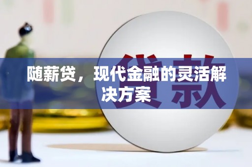 镇康随薪贷，现代金融的灵活解决方案