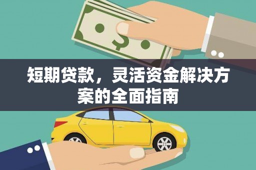 镇康短期贷款，灵活资金解决方案的全面指南