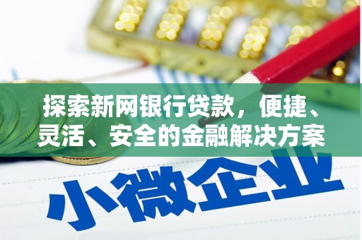 镇康探索新网银行贷款，便捷、灵活、安全的金融解决方案
