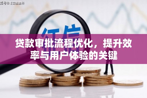 镇康贷款审批流程优化，提升效率与用户体验的关键