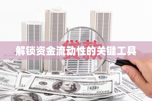 镇康解锁资金流动性的关键工具