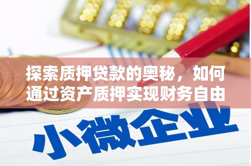 镇康探索质押贷款的奥秘，如何通过资产质押实现财务自由