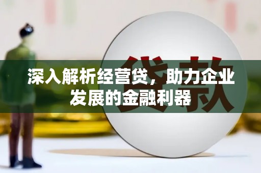 镇康深入解析经营贷，助力企业发展的金融利器