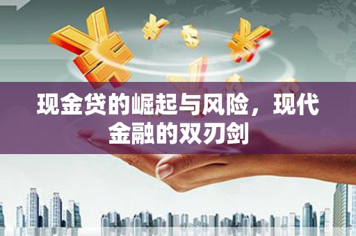 镇康现金贷的崛起与风险，现代金融的双刃剑