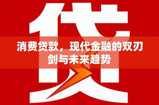 镇康消费贷款，现代金融的双刃剑与未来趋势