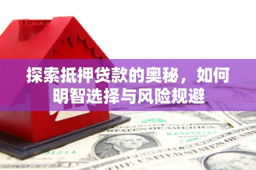 镇康探索抵押贷款的奥秘，如何明智选择与风险规避