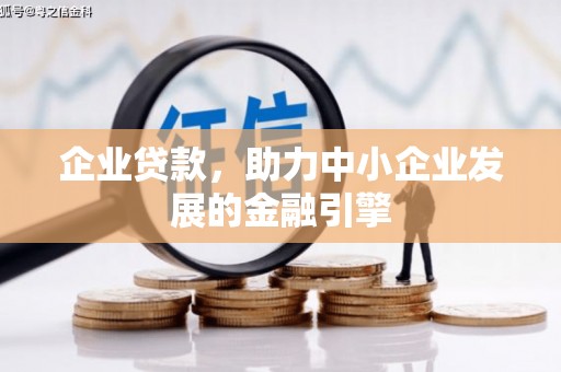 镇康企业贷款，助力中小企业发展的金融引擎