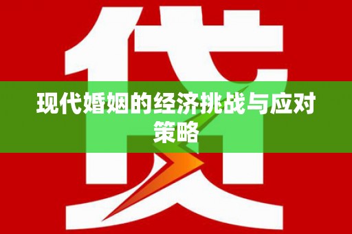 镇康现代婚姻的经济挑战与应对策略