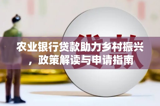 镇康农业银行贷款助力乡村振兴，政策解读与申请指南