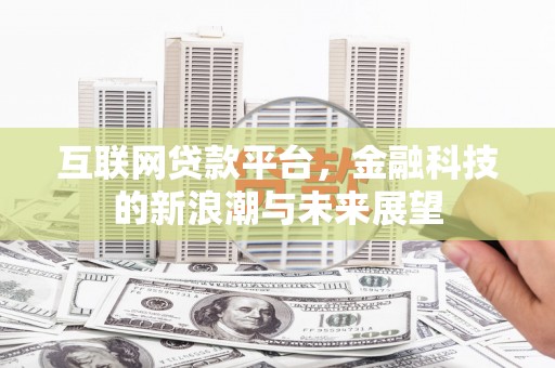 镇康互联网贷款平台，金融科技的新浪潮与未来展望