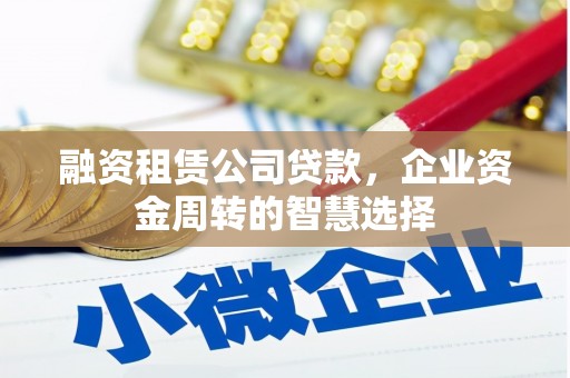 镇康融资租赁公司贷款，企业资金周转的智慧选择
