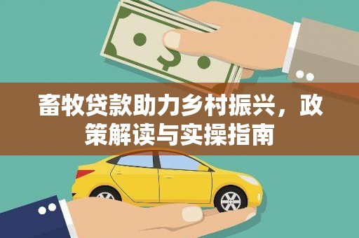 镇康畜牧贷款助力乡村振兴，政策解读与实操指南