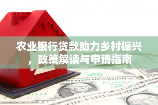 镇康农业银行贷款助力乡村振兴，政策解读与申请指南