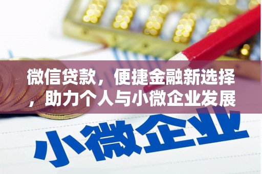 镇康微信贷款，便捷金融新选择，助力个人与小微企业发展