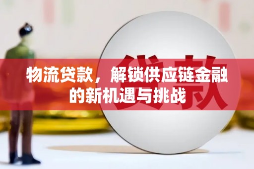 镇康物流贷款，解锁供应链金融的新机遇与挑战