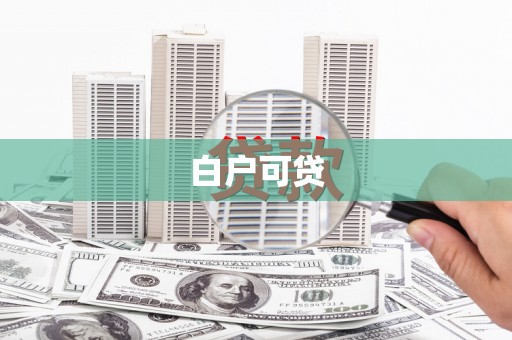镇康白户可贷