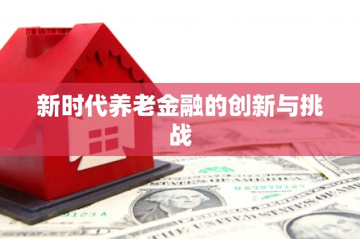 镇康新时代养老金融的创新与挑战