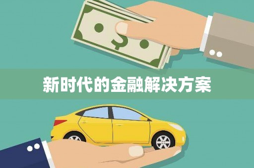 镇康新时代的金融解决方案