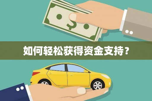 镇康如何轻松获得资金支持？